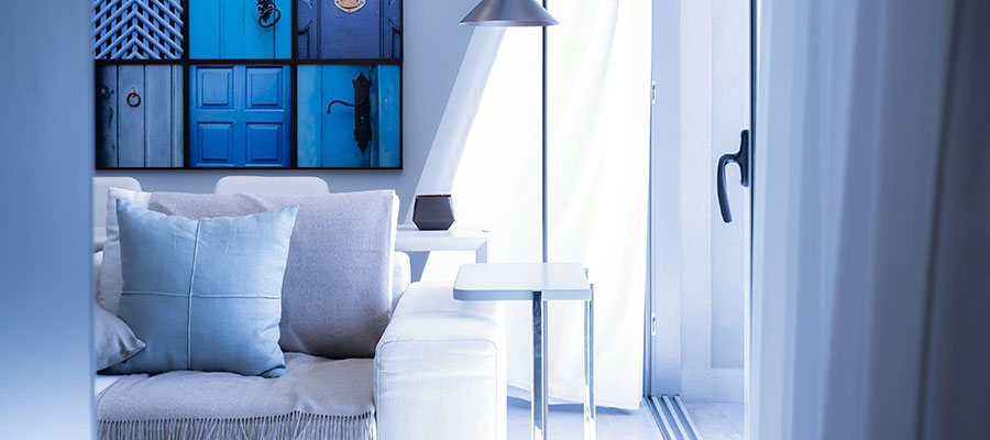 Interno di una casa domotica